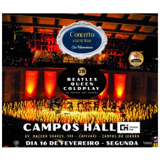 Concerto à Luz de Velas - BEATLES - QUEEN - COLDPLAY