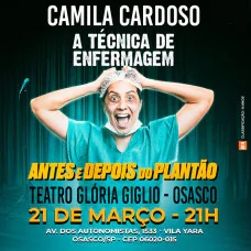 CAMILA CARDOSO EM OSASCO - A TECNICA DE ENFERMAGEM