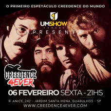 CREEDENCE FOREVER COVER EM GUARULHOS