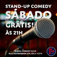 GRÁTIS - 21H SABÁDO DA COMÉDIA STAND UP