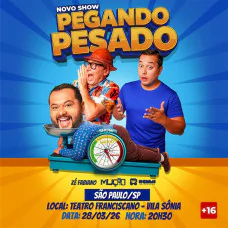 Mução, Zé Fabiano e Renan da Resenha - Novo Show Pegando Pesado - Vila Sônia
