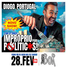 Diogo Portugal - Impróprio Para Políticos - Stand Up Comedy