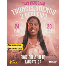 TATA MENDONÇA EM TAUBATE - CEGA NA COMEDIA