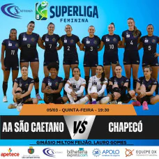 Superliga B - Quartas-de-Final - SCS x Chapecó