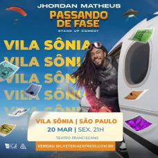 Jhordan Matheus em São Paulo - Vila Sônia