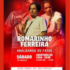 Romarinho Ferreira em Analisando os Fatos - Stand Up Comedy