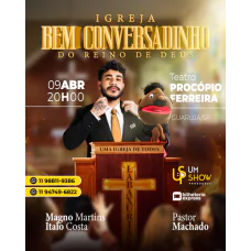 Magno Martins e Pastor Machado no Guarujá