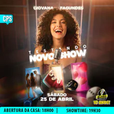 Giovana Fagundes - Testando Novo Show