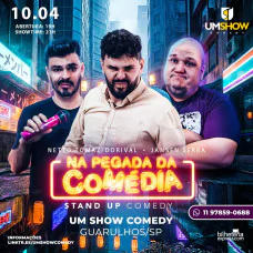 NETTO TOMAZ O DORIVAL E JANSEN SERRA EM GUARULHOS