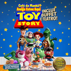 Café da Manhã Amigo Estou Aqui Toy Story