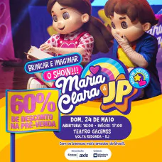 Maria Clara e JP em Volta Redonda | Brincar e Imaginar O Show