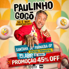 Paulinho Gogó  em Santana de Parnaíba | Só e Bem Acompanhado