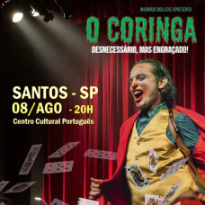 Maurício Dollenz apresenta O Coringa Desnecessário, Mas Engraçado!