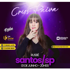 CRISS PAIVA EM SANTOS