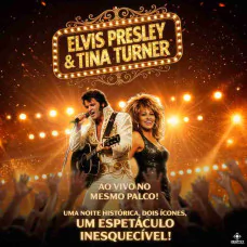 Elvis Presley e Tina Turner em São Bernardo Do Campo
