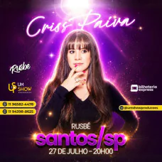 CRISS PAIVA EM SANTOS