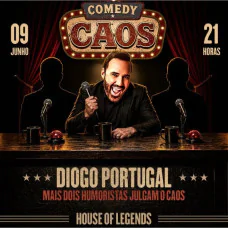 Comedy Caos com Diogo Portugal