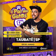 ANDRE ASSUNÇÃO O PAI DOS GATOS EM TAUBATE