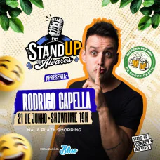 Stand Up Comedy com Rodrigo Capella: Noite de Humor no Álvares Bar e Brasa