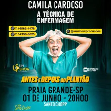 CAMILA CARDOSO A TECNICA DE ENFERMAGEM NA PRAIA GRANDE