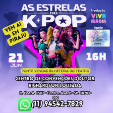 As Estrelas do K-Pop em Piraju