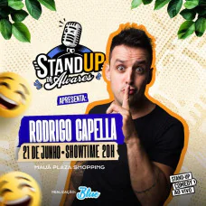 Stand Up Comedy com Rodrigo Capella: Noite de Humor no Álvares Bar e Brasa