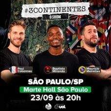 3 Continentes no Marte Hall