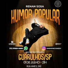 Renan Sossa em Guarulhos - Novo Show Humor Popular