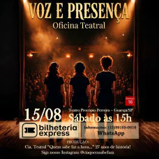 Oficina Teatral - Voz e Presença - CANCELADO