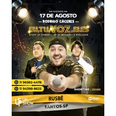 RODRIGO CACERES EM SANTOS