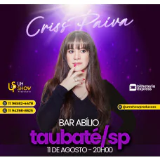 Criss Paiva em Taubaté