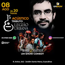 Tributo Legião Urbana em Guarulhos - Banda Monte Castelo