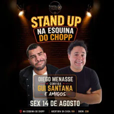 Stand Up com Diego Menasse e Gui Santana