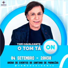 Tom Cavalcante em Santana de Parnaíba | O Tom Tá On