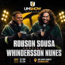 Robson Sousa e Whindersson Nunes em Guarulhos