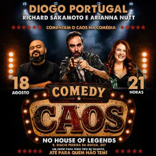 Comedy Caos com Diogo Portugal