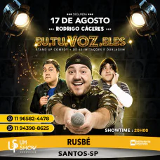RODRIGO CACERES EM SANTOS