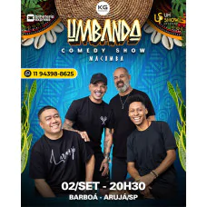 Umbanda Comedy Show em Arujá no Barboá