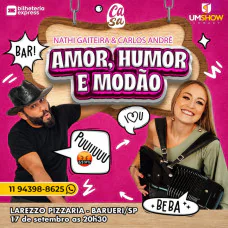 Nathi Gaiteira em Barueri - Amor, Humor e Modão