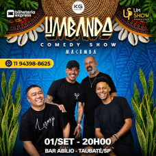 Umbanda Comedy Show em Taubaté