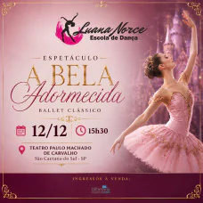 Espetáculo Luana Norce Escola de Dança - A Bela Adormecida