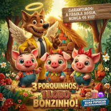 Três Porquinhos, Um Lobo Bonzinho