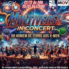 Multiverso In Concert - do Homem de Ferro aos X-men