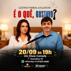 Gustavo Pardal e Ellen em Guarulhos