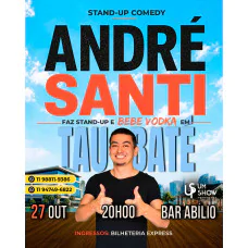André Santi em Taubaté no Bar Abilio