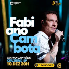 Fabiano Cambota em Cruzeiro