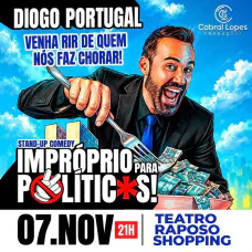 Diogo Portugal - Stand Up Comedy no Teatro Raposo Shopping