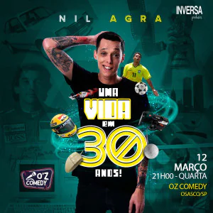 NIL AGRA EM OSASCO - UMA VIDA EM 30 ANOS