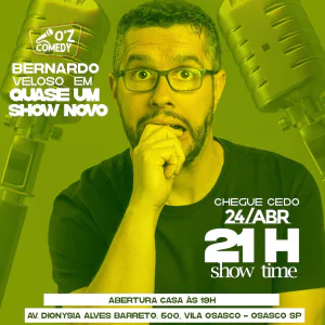 BERNARDO VELOSO EM OSASCO - QUASE UM SHOW NOVO
