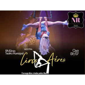 Mostra Circo Aéreo Academia New Ritmo e Cia